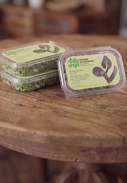 Weekly Fresh Box microgreens packs